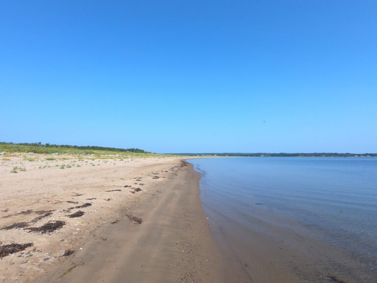 Lighthouse Beach Pcitou Landing Nova Scotia Tour